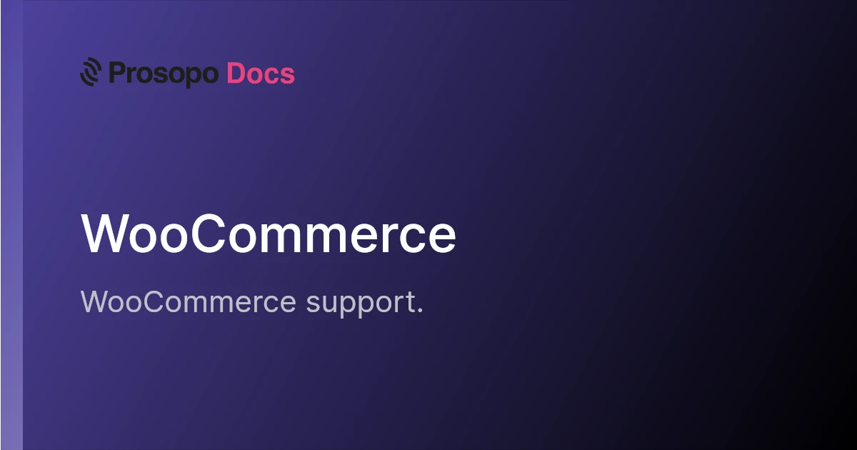WooCommerce | Docs